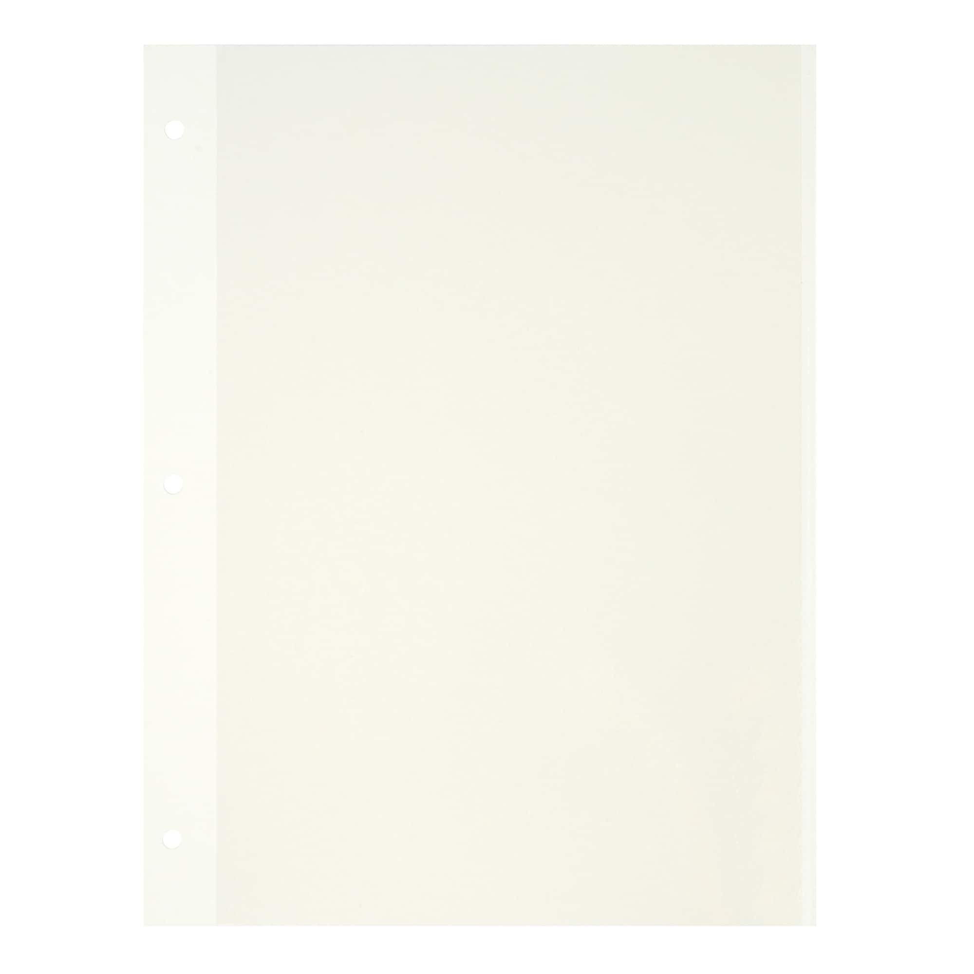 8" x 10.5" White Photo Album Refills, 30ct. by Recollections®